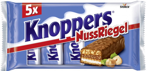 Knoppers Nuss Riegel 5ST 200G Knoppers Nuss Riegel 5ST 200G