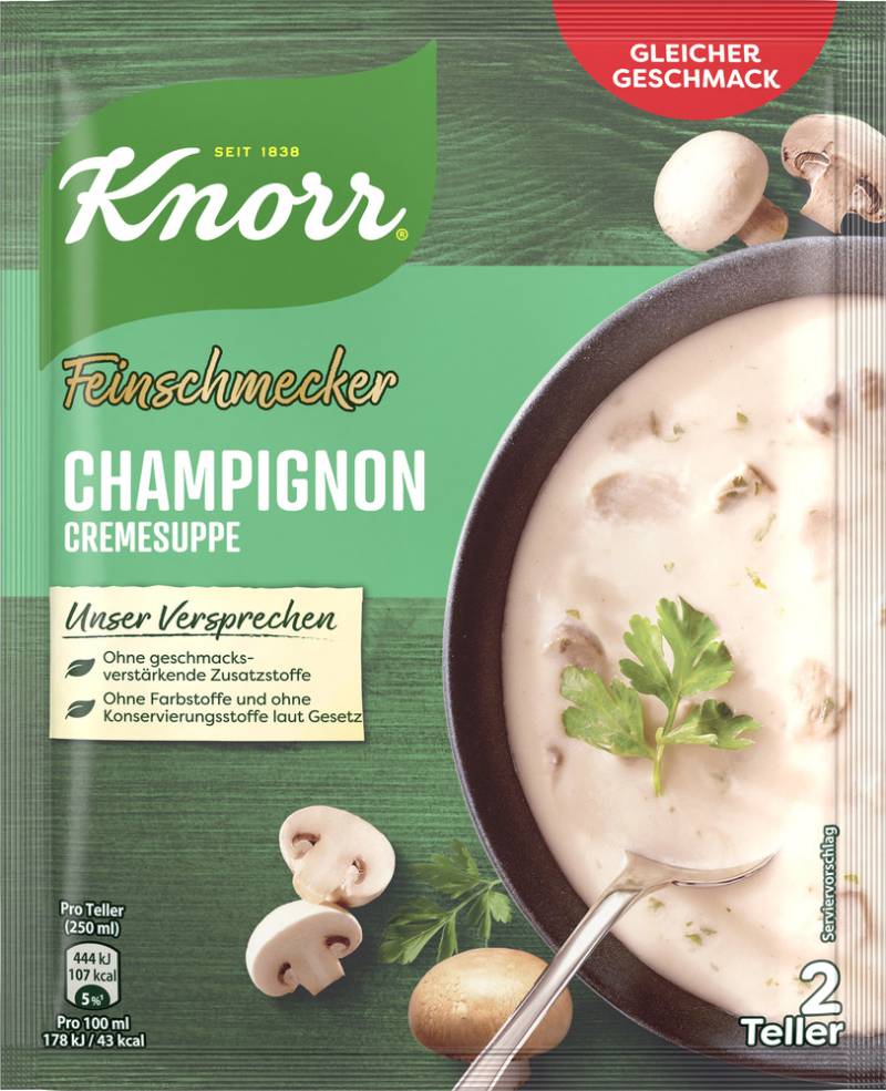 Knorr Feinschmecker Champignon Cremesuppe 45G