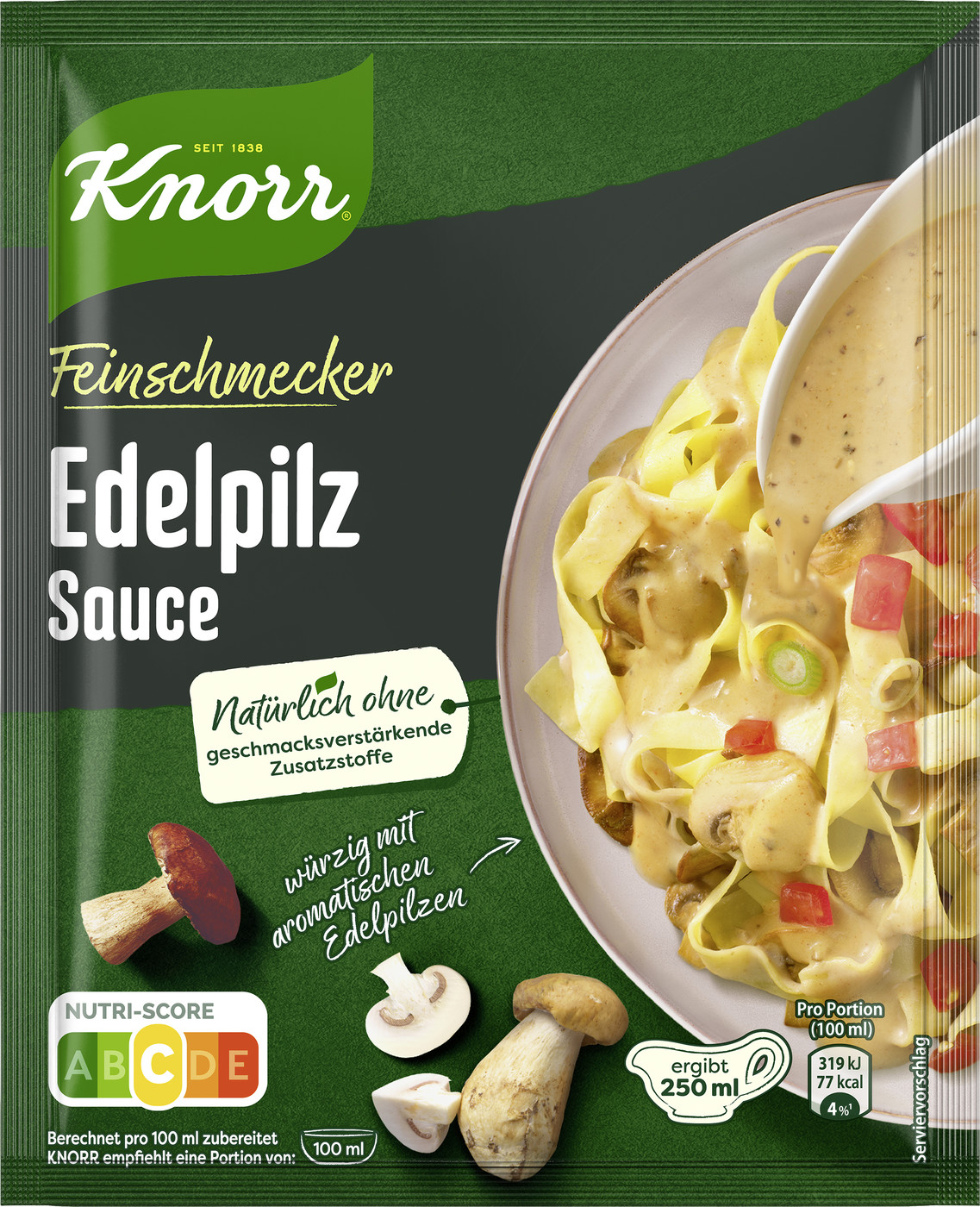 Knorr Feinschmecker Edelpilz Sauce ergibt 250ML