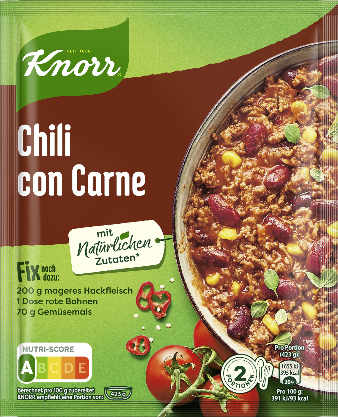 Knorr Fix Chili con Carne 33G Knorr Fix Chili con Carne 33G