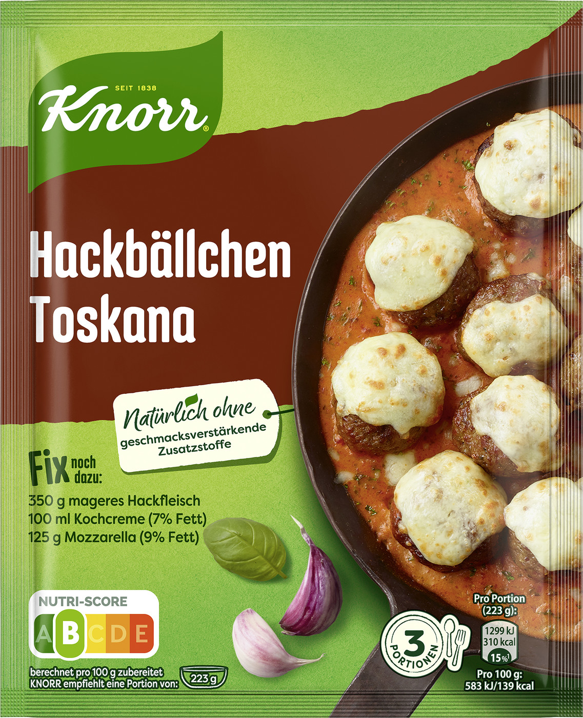Knorr Fix Hackbällchen Toskana 39G