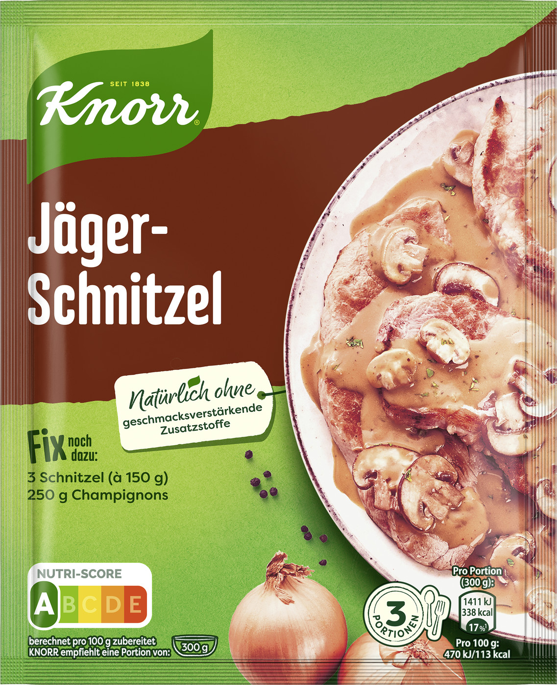 Knorr Fix Jägerschnitzel 47G MHD-04.2025 Knorr Fix Jägerschnitzel 47G MHD-04.2025