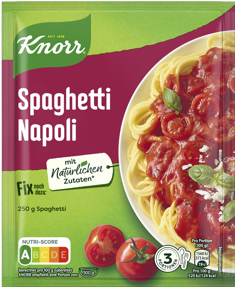 Knorr Fix Spaghetti Napoli 39G
