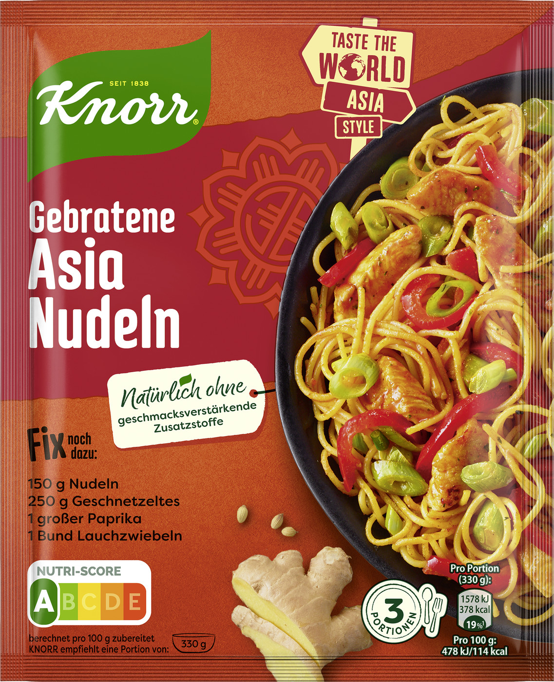 Knorr Fix für Gebratene Asia Nudeln 30G