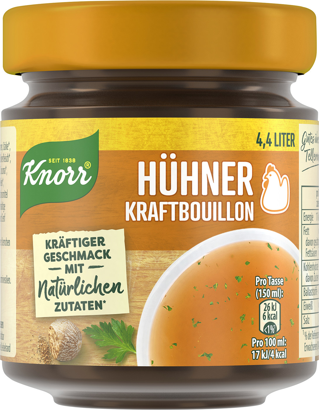 Knorr Hühner Kraftbouillon 88G