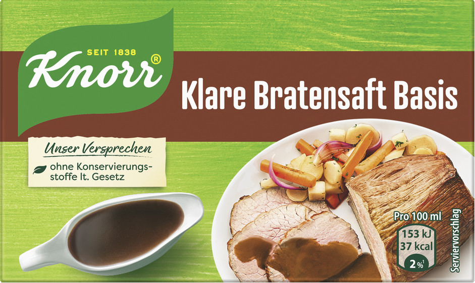 Knorr Klare Bratensaft Basis 80G Knorr Klare Bratensaft Basis 80G