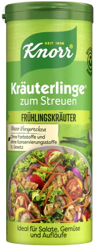 Knorr Kräuterlinge zum Streuen Frühlingskräuter 60G Knorr Kräuterlinge zum Streuen Frühlingskräuter 60G