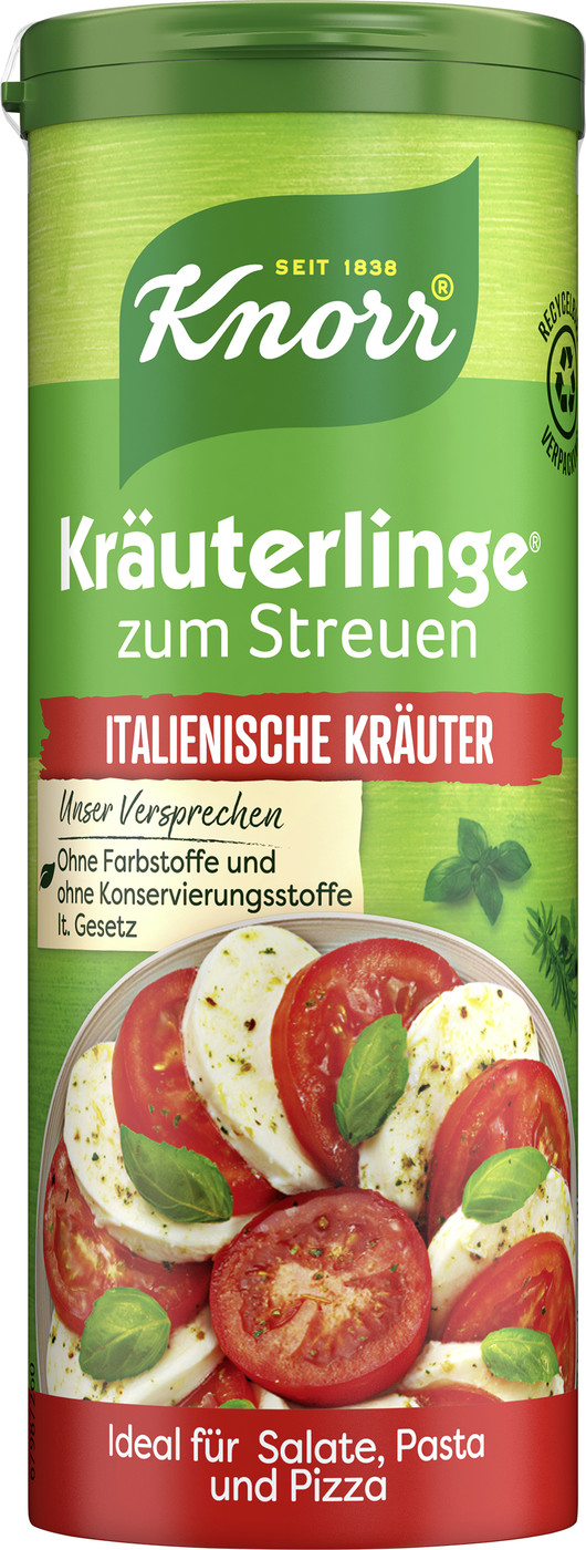 Knorr Kräuterlinge zum Streuen Italienische Kräuter 60G Knorr Kräuterlinge zum Streuen Italienische Kräuter 60G