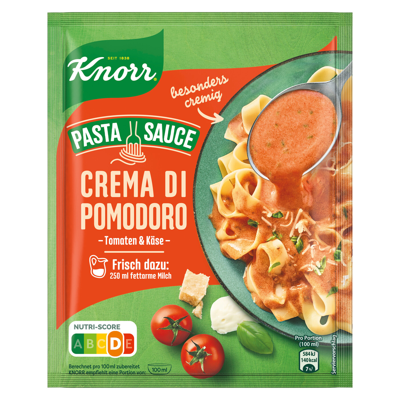 Knorr Pasta Sauce Crema di Pomodoro ergibt 250ML Knorr Pasta Sauce Crema di Pomodoro ergibt 250ML