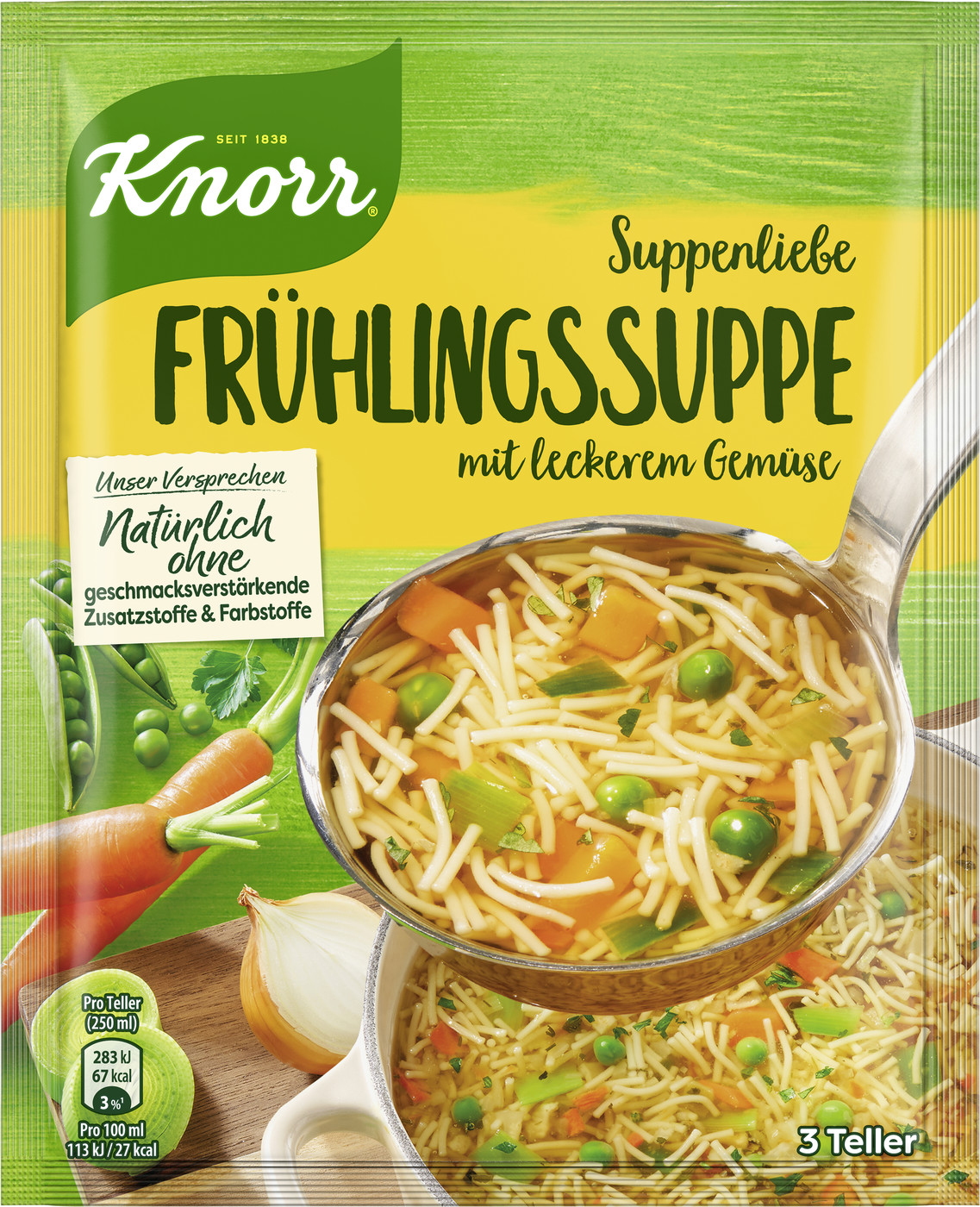 Knorr Suppenliebe Frühlingssuppe 62G Knorr Suppenliebe Frühlingssuppe 62G