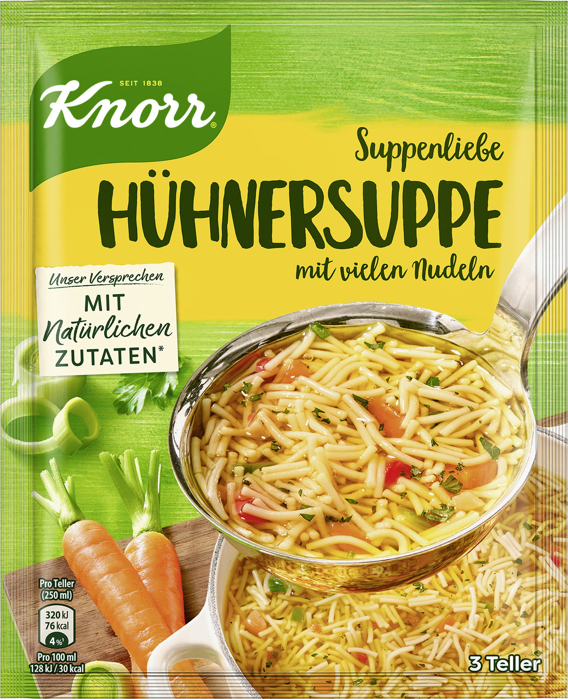 Knorr Suppenliebe Hühner Suppe 69G Knorr Suppenliebe Hühner Suppe 69G