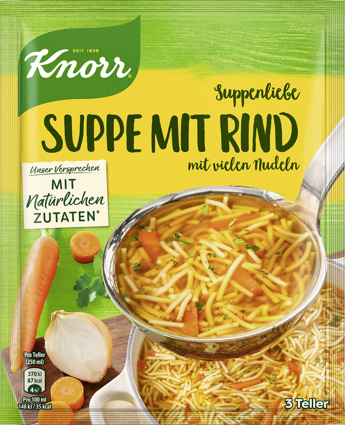Knorr Suppenliebe Suppe mit Rind 76G