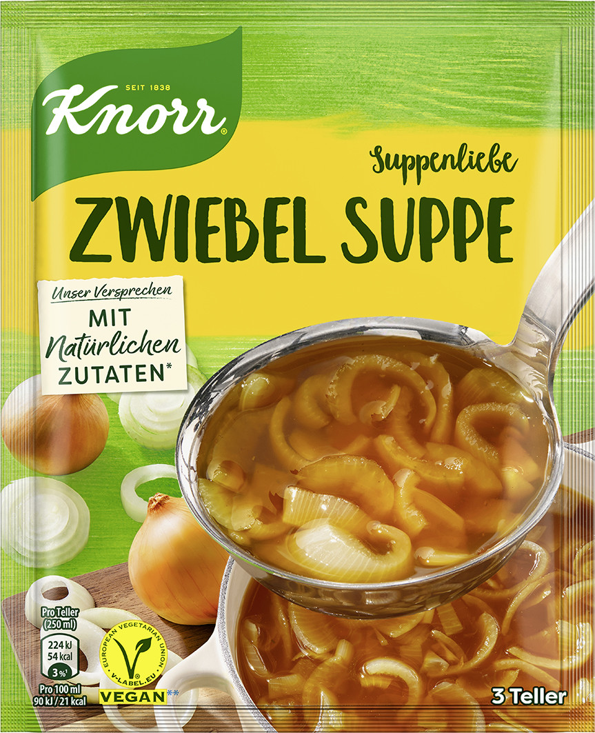 Knorr Suppenliebe Zwiebel Suppe 46G Knorr Suppenliebe Zwiebel Suppe 46G