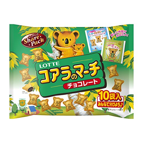 Koaｌa’s March 120g / 4.23oz (12g × 10 packs) - Japanese chocolate [Standard ship by SAL: NO Tracking number & Insurance] von Lotte