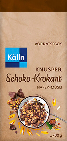 Kölln Müsli Knusper Schoko Krokant 1,7KG Kölln Müsli Knusper Schoko Krokant 1,7KG