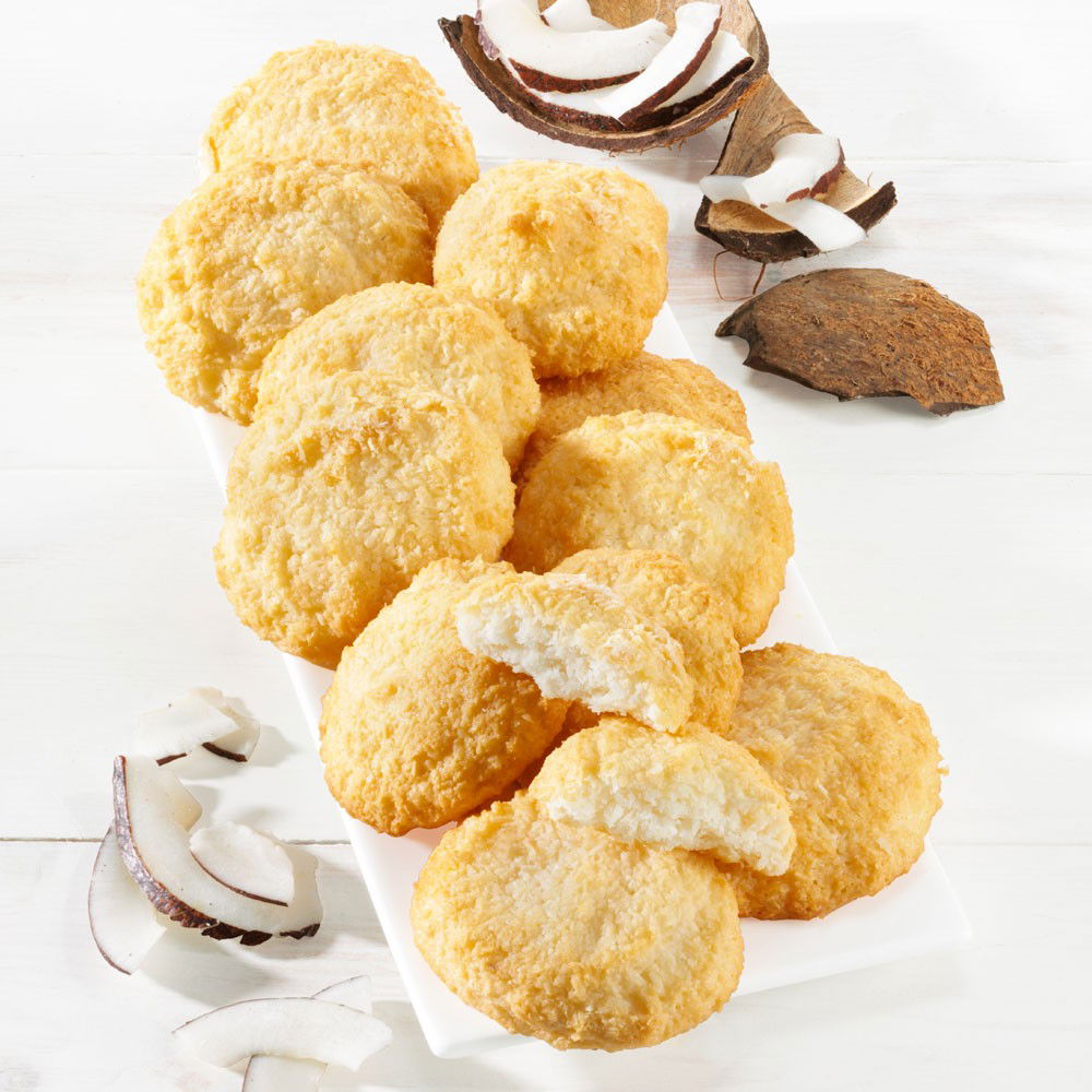 Kokosmakronen Kokosmakronen von El Salam Bäckerei & Konditorei