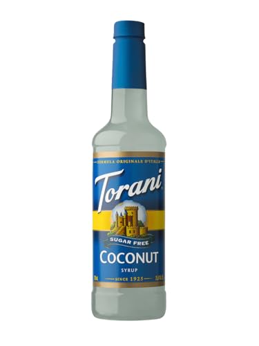 Torani - Kokosnuss/Coconut Sirup ohne Zucker (750 ml), zuckerfreier Getränke- & Kaffee-Sirup mit natürlichen Aromen Torani - Kokosnuss/Coconut Sirup ohne Zucker (750 ml), zuckerfreier Getränke- & Kaffee-Sirup mit natürlichen Aromen von Torani
