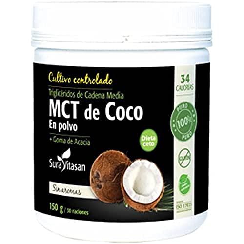 Kokosnusspulver MCT 150 G Pulver Kokosnusspulver MCT 150 G Pulver von SURA VITASAN