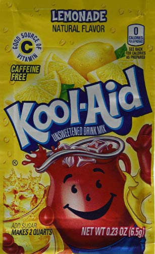 Kool-Aid Drink Mix, Lemonade (Pack of 48)