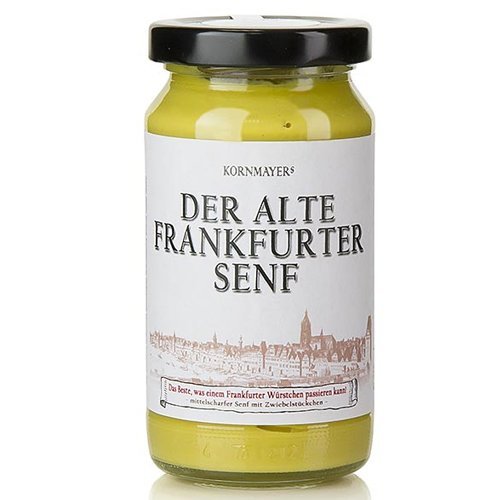 Kornmayer Alter Frankfurter Senf, mittelscharf, 210 ml von Kornmayer