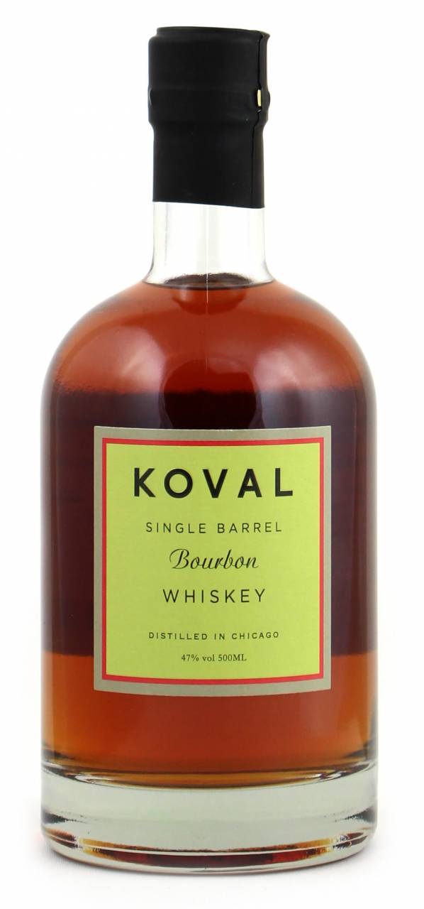 Koval Bourbon Single Barrel Whiskey 47% 0,5l