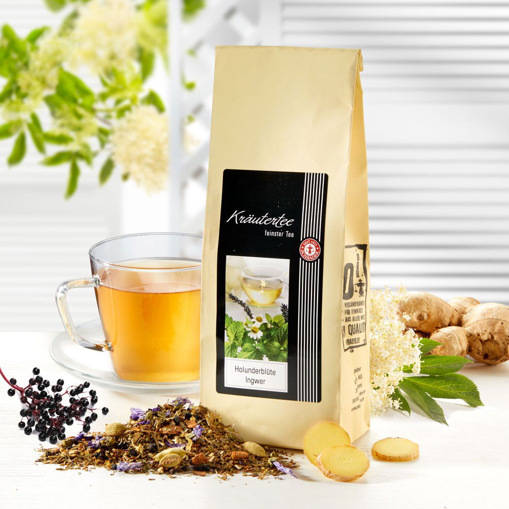 Schrader Kräutertee Holunderblüte-Ingwer Schrader Kräutertee Holunderblüte-Ingwer von Schrader