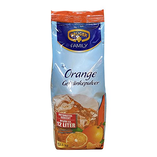 Krüger Orange Getränkepulver automatengerecht (1 kg Beutel) von Krüger
