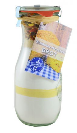 Krusten-Brot "Glutenfrei" Brot in Glasflasche 300g Krusten-Brot "Glutenfrei" Brot in Glasflasche 300g