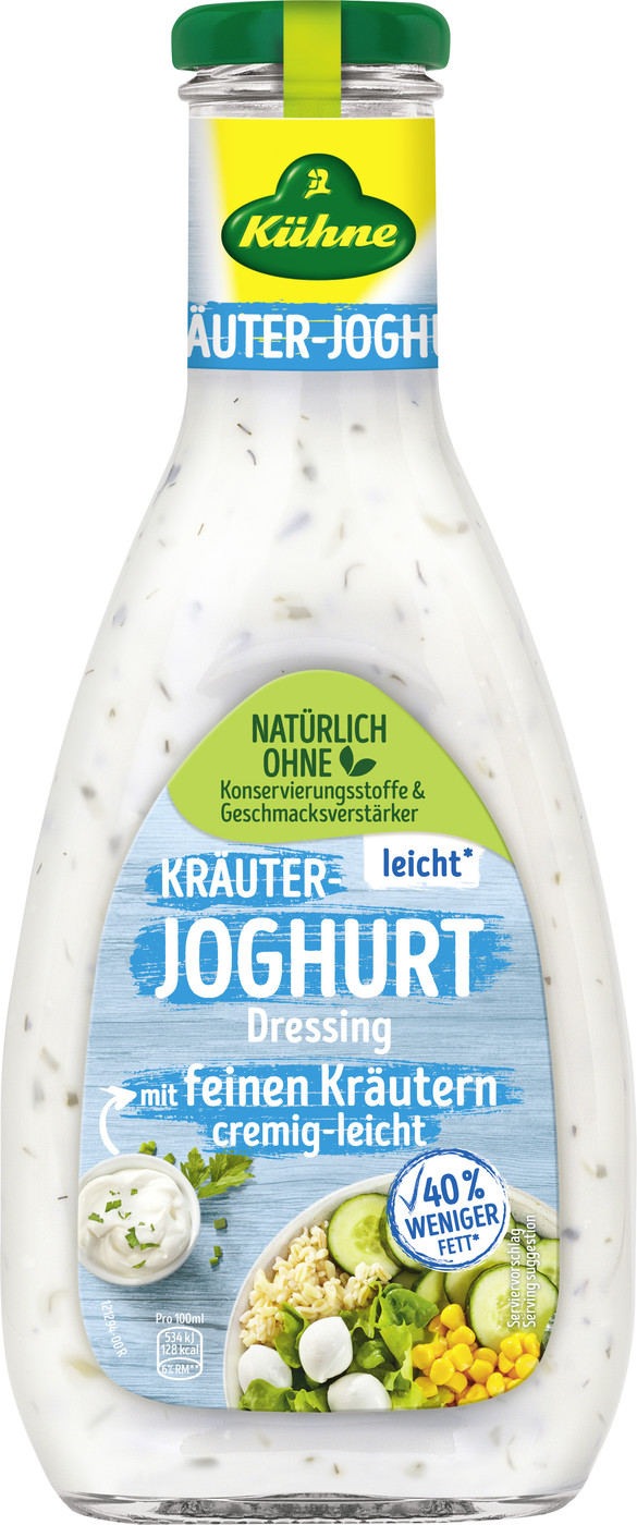 Kühne Dressing Joghurt-Kräuter leicht 500ML
