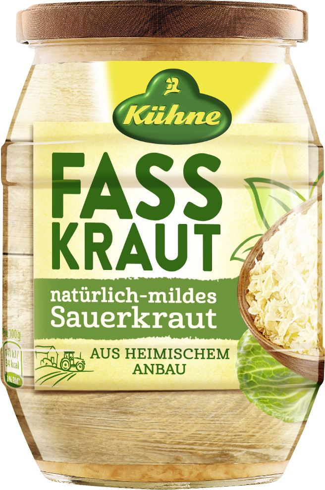 Kühne Fasskraut 400G Kühne Fasskraut 400G