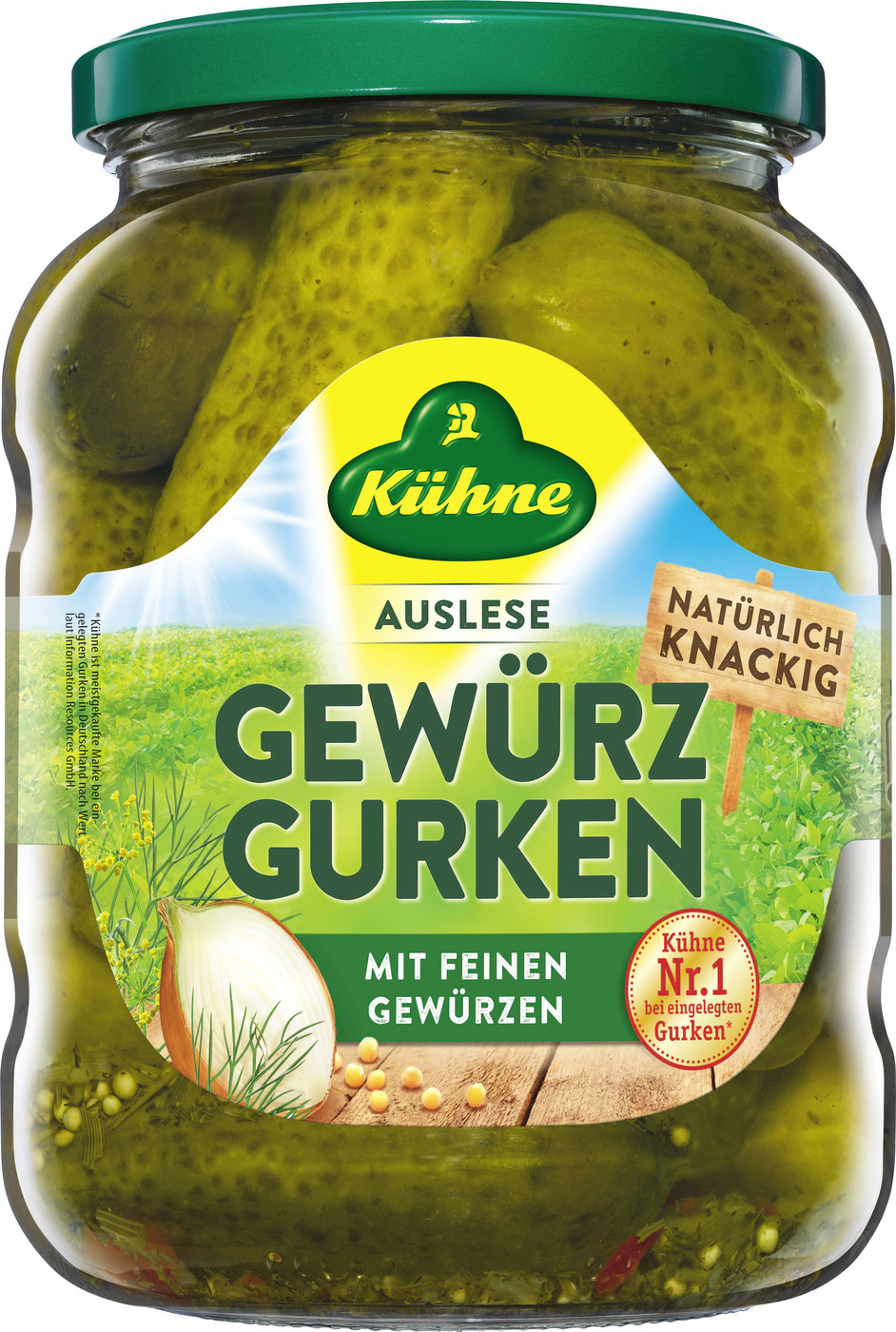 Kühne Gewürzgurken 670G