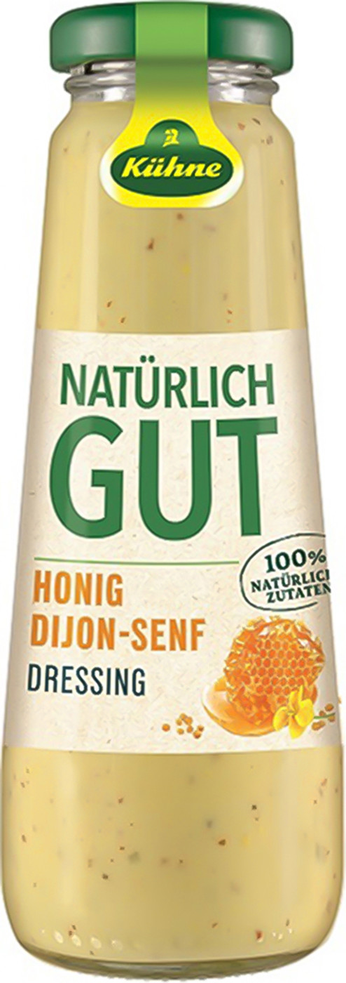 Kühne Natürlich Gut Honig Dijon-Senf Dressing 250ML Kühne Natürlich Gut Honig Dijon-Senf Dressing 250ML