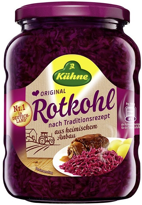 Kühne Rotkohl Original 680G Kühne Rotkohl Original 680G