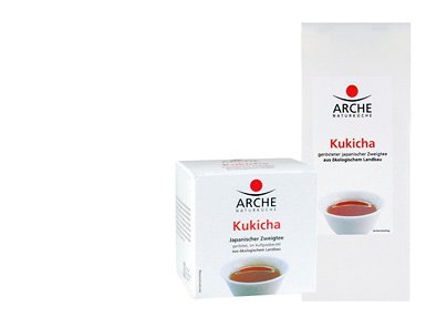 Kukicha Grüntee, aromatisch, frisch geröstet, lose, Arche, 1000g von Arche