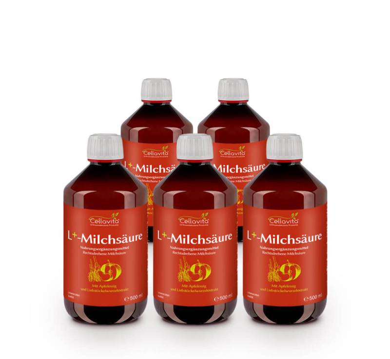 L(+)-Milchs?ureVita Vorteilspaket 5 x 500 ml