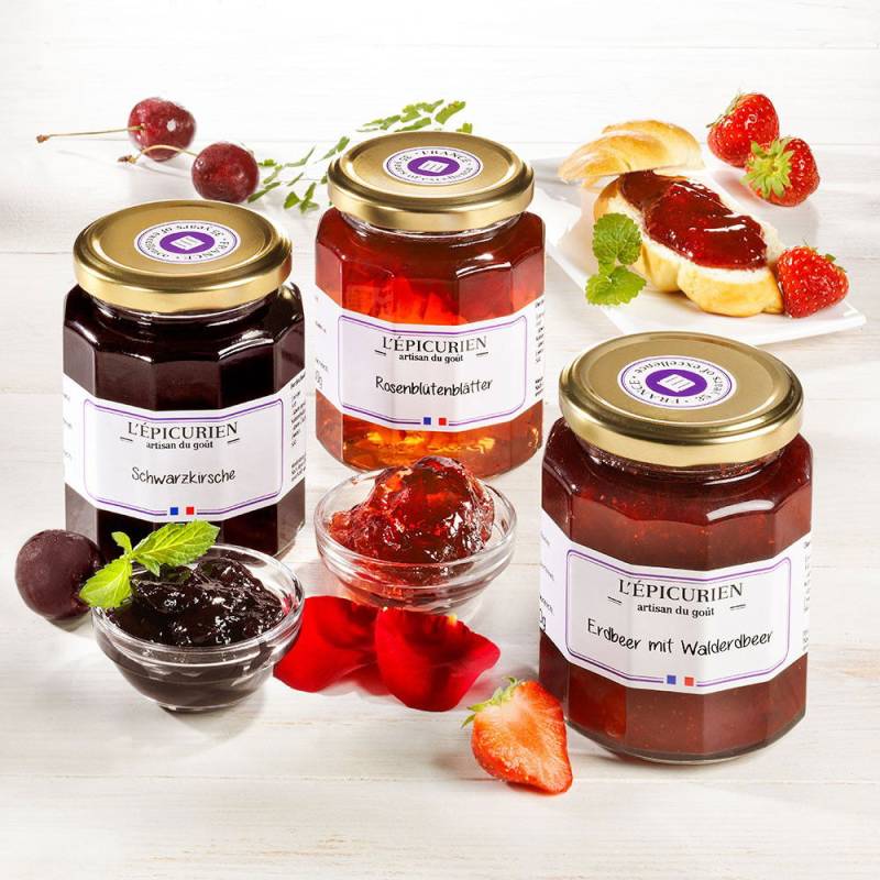 L' Épicurien Konfitüren 3er-Probierset von L'Epicurien