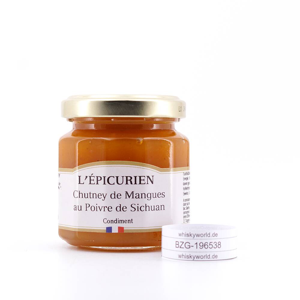 L’Epicurien Mango Chutney mit Sichuan-Pfeffer 125 g