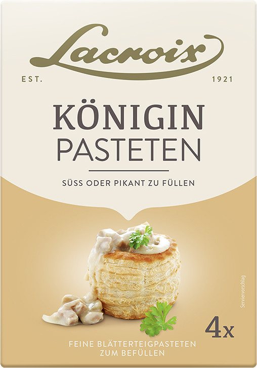 Lacroix Königin-Pasteten 100G Lacroix Königin-Pasteten 100G