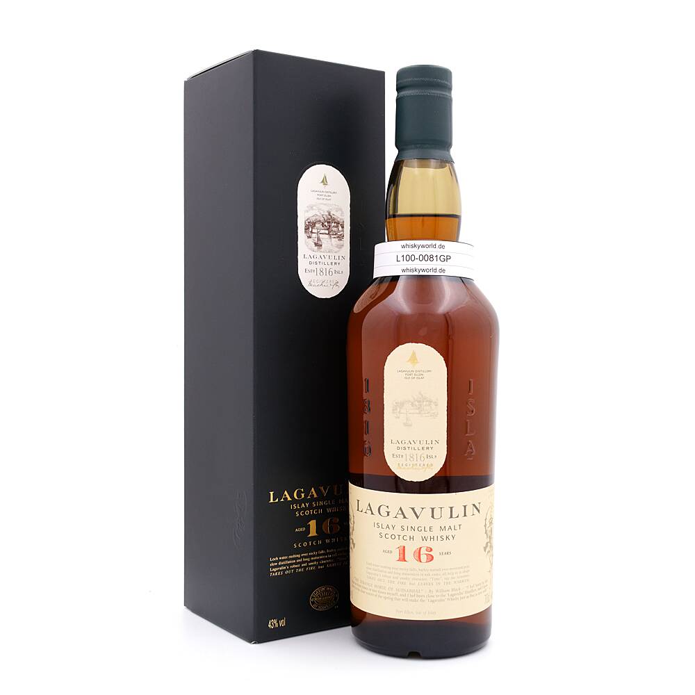 Lagavulin 16 Jahre 0,70 L/ 43.0% vol Lagavulin 16 Jahre 0,70 L/ 43.0% vol