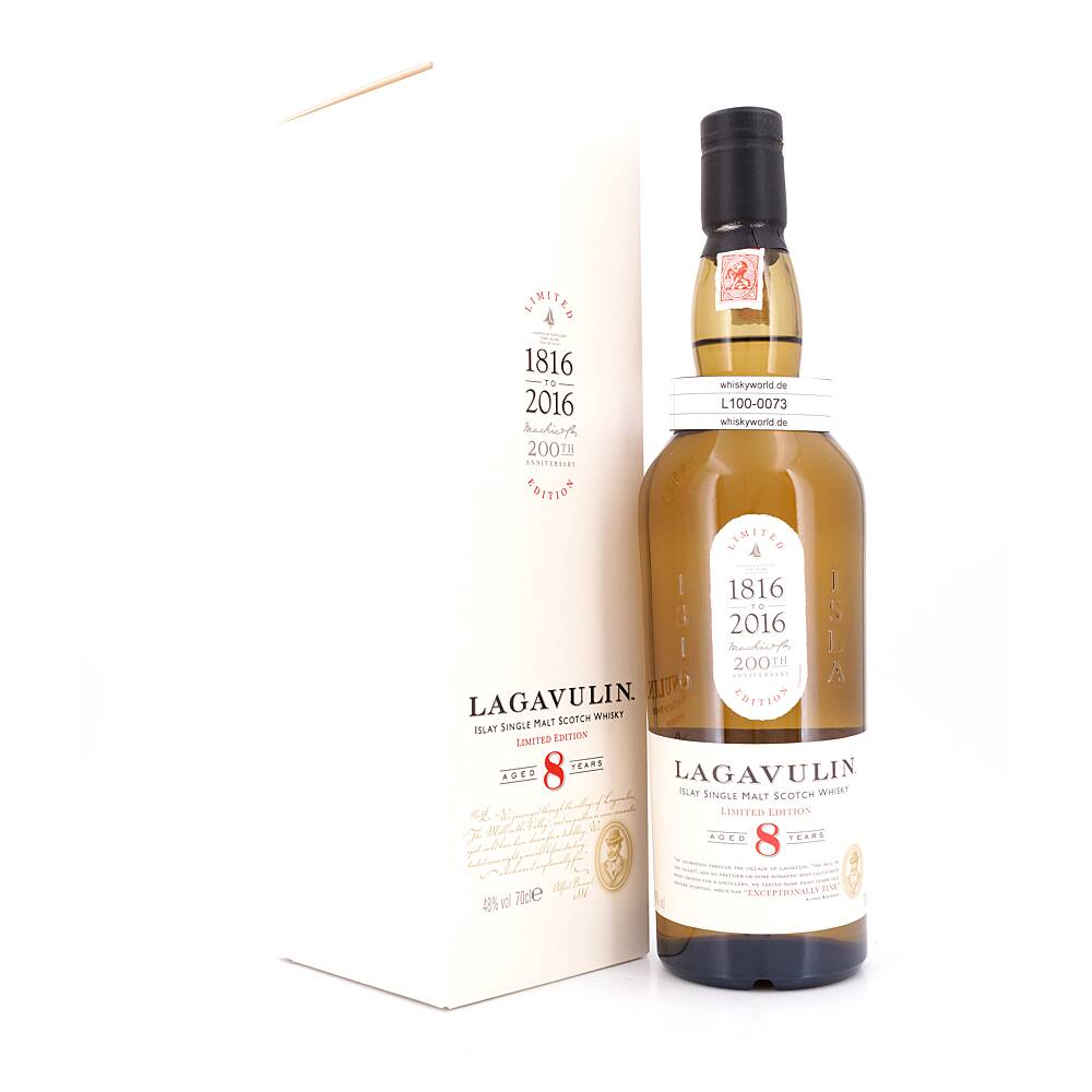 Lagavulin 8 Jahre limitierte Sonderabfüllung 200 0,70 L/ 48.0% vol Lagavulin 8 Jahre limitierte Sonderabfüllung 200 0,70 L/ 48.0% vol