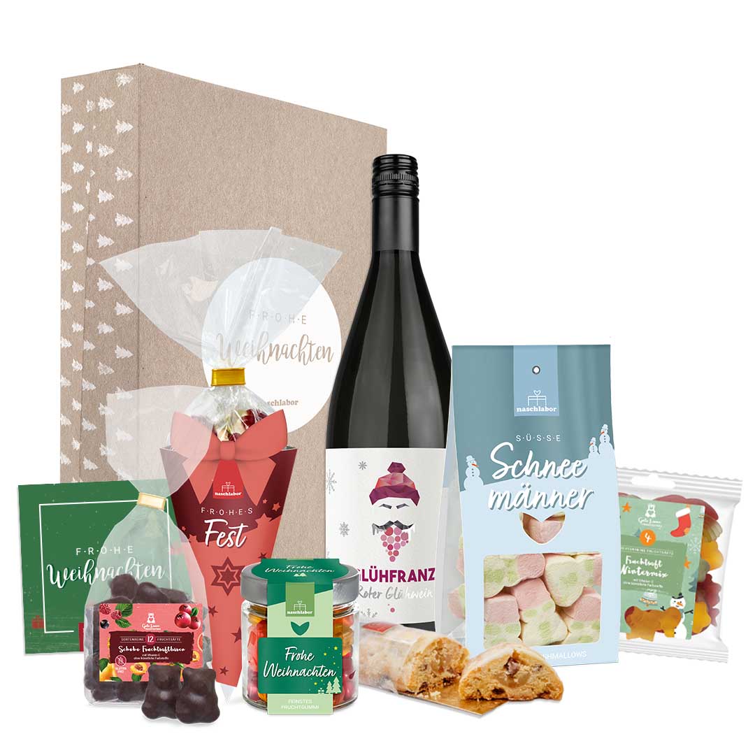 Lametta Weihnachtsgeschenkbox (inklusive Standardkarte) Lametta Weihnachtsgeschenkbox (inklusive Standardkarte)