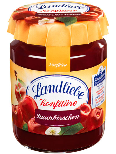Landliebe Konfitüre Sauerkirsche 200G Landliebe Konfitüre Sauerkirsche 200G
