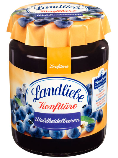 Landliebe Konfitüre Waldheidelbeeren 200G Landliebe Konfitüre Waldheidelbeeren 200G