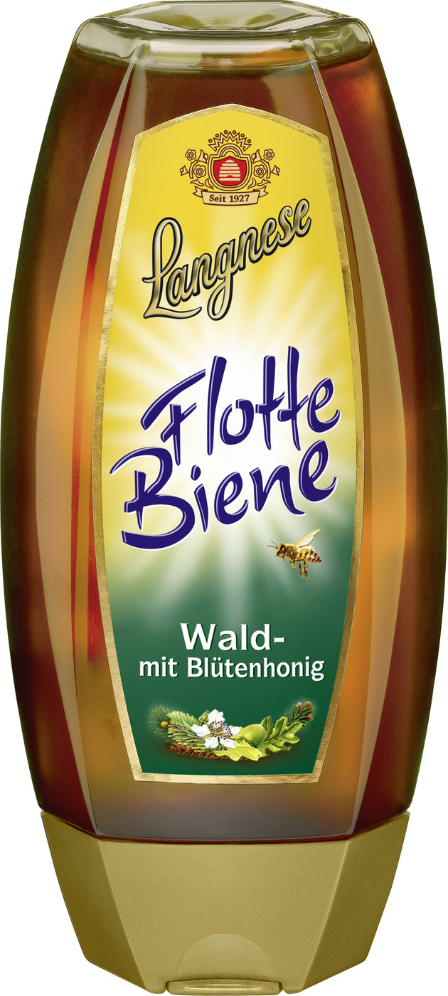Langnese Flotte Biene Wald- mit Blütenhonig 500G Langnese Flotte Biene Wald- mit Blütenhonig 500G