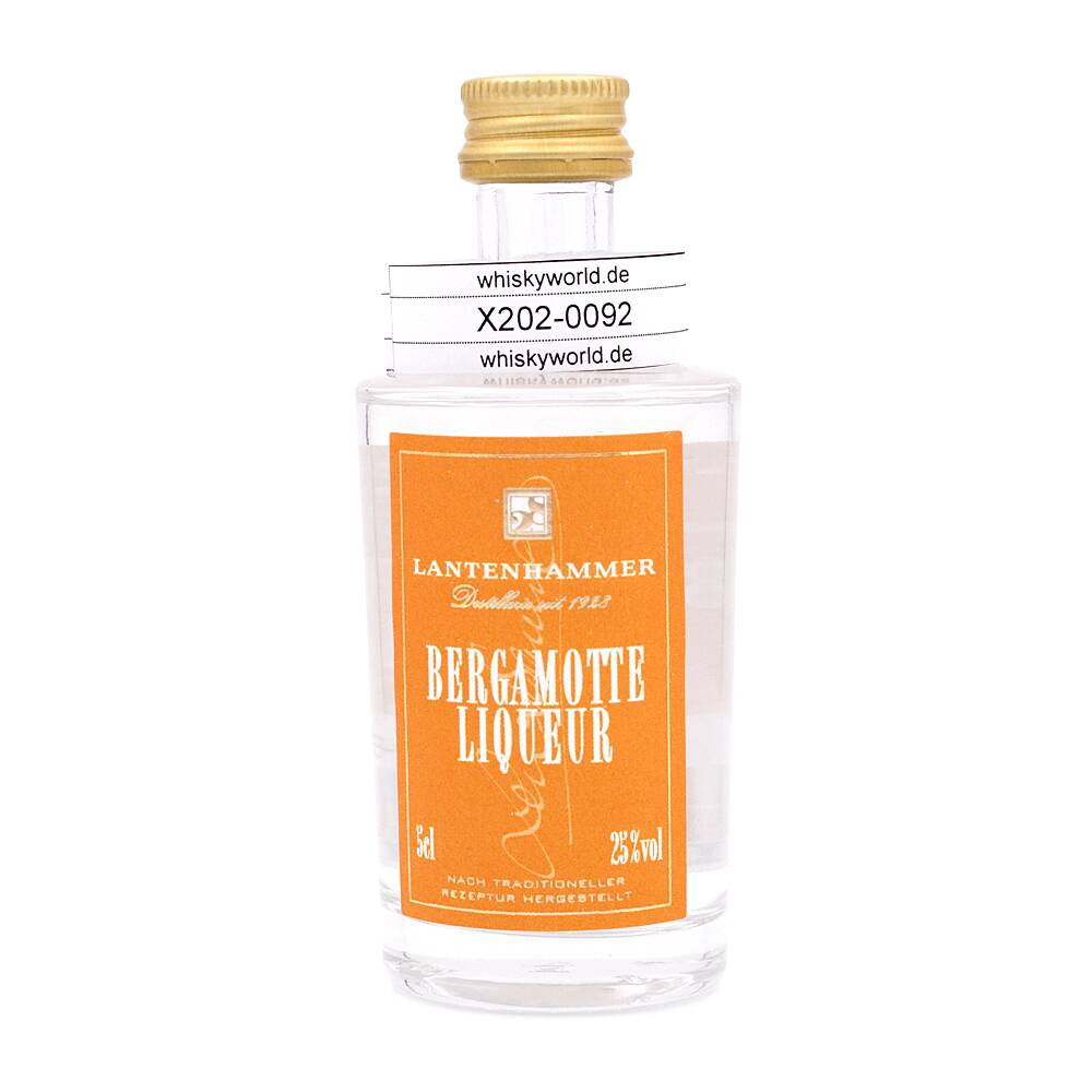 Lantenhammer Bergamotte Liqueur Miniatur 0,050 L/ 25.0% vol Lantenhammer Bergamotte Liqueur Miniatur 0,050 L/ 25.0% vol