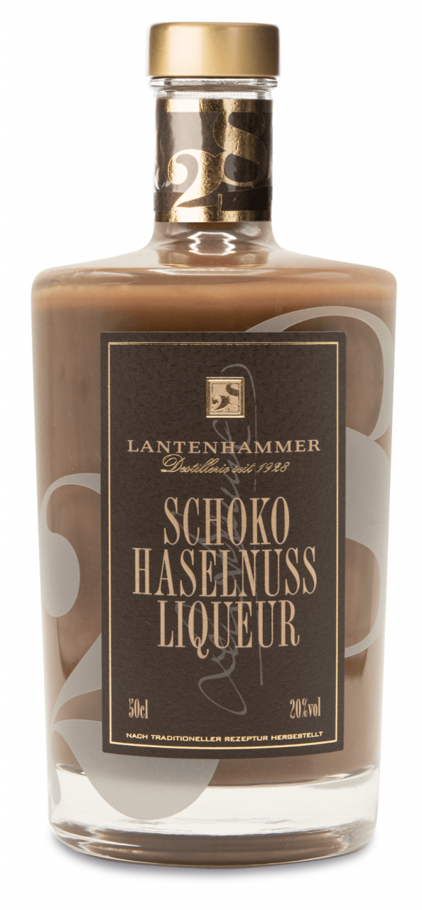 Lantenhammer Schoko Haselnuss Liqueur Komposition 20% 0,5l