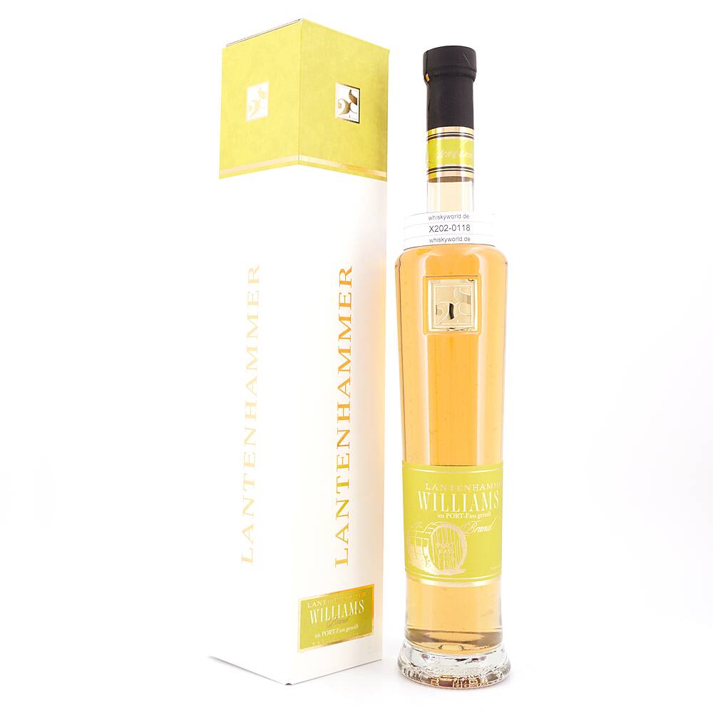 Lantenhammer Williamsbrand im Port Fass gereift 0,50 L/ 42.0% vol Lantenhammer Williamsbrand im Port Fass gereift 0,50 L/ 42.0% vol