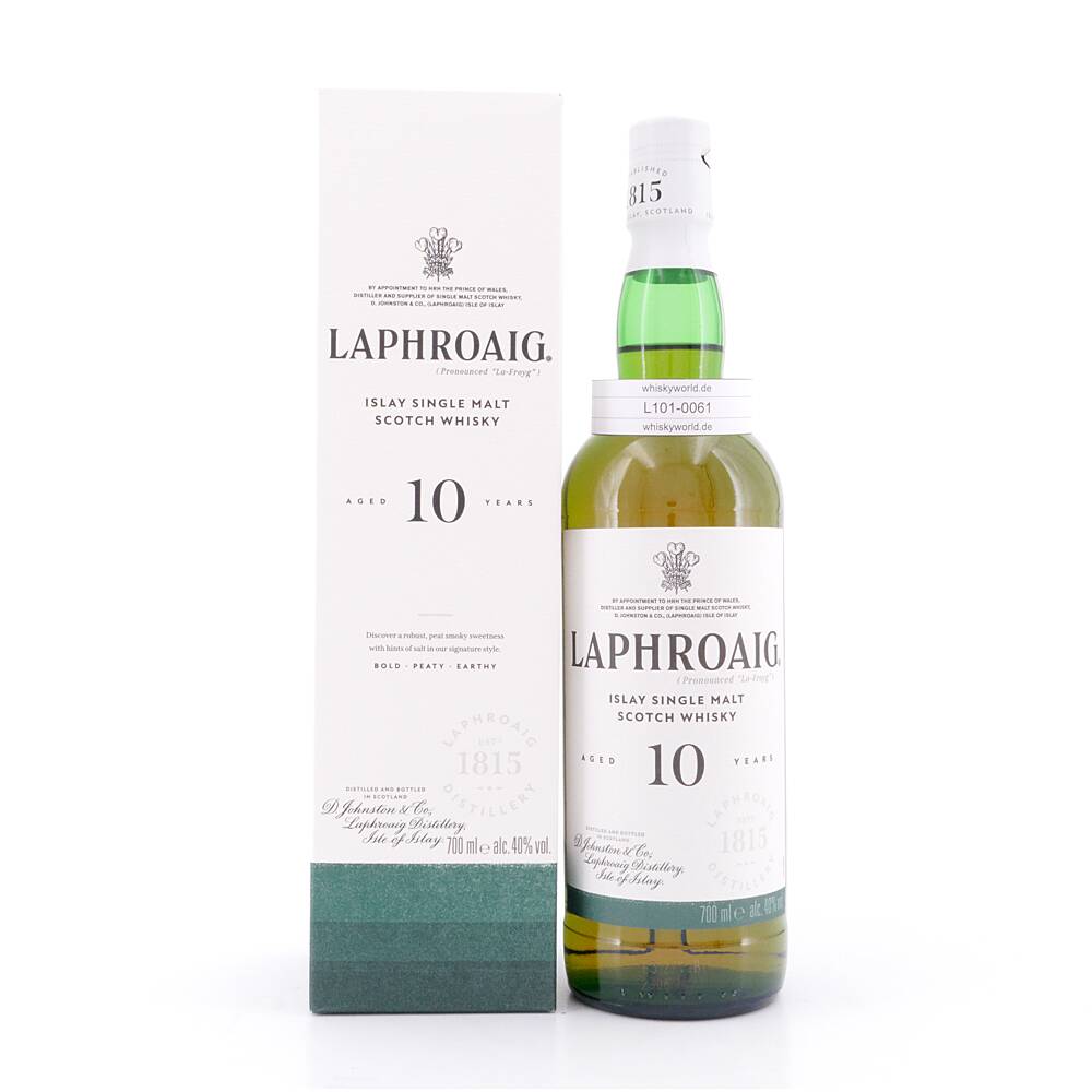 Laphroaig 10 Jahre 0,70 L/ 40.0% vol Laphroaig 10 Jahre 0,70 L/ 40.0% vol