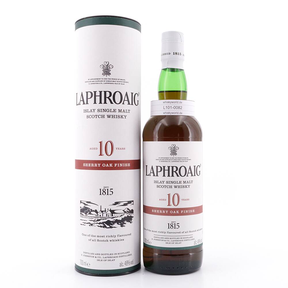 Laphroaig 10 Jahre Sherry Oak Finish 0,70 L/ 48.0% vol