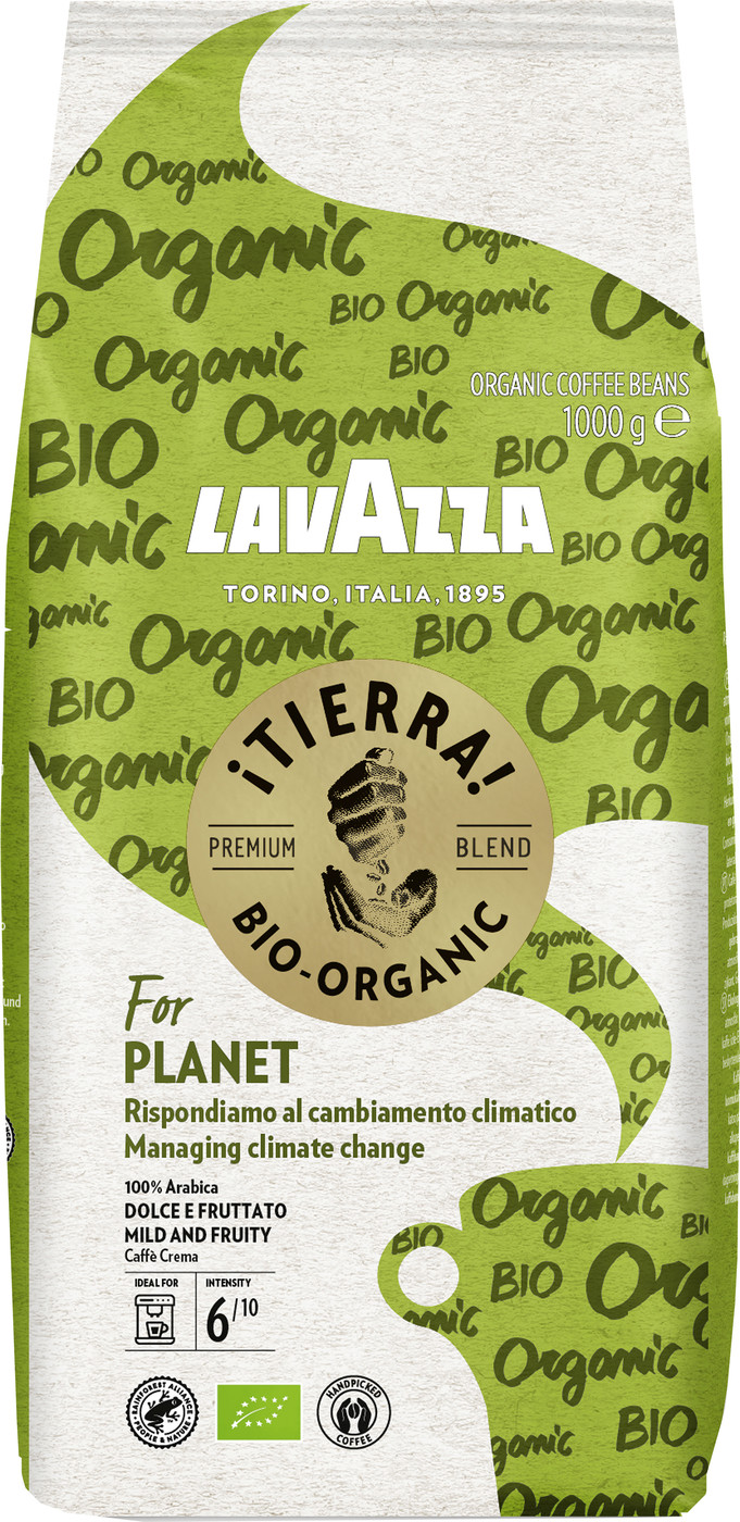 Lavazza Bio Tierra For Planet ganze Bohnen 1KG Lavazza Bio Tierra For Planet ganze Bohnen 1KG